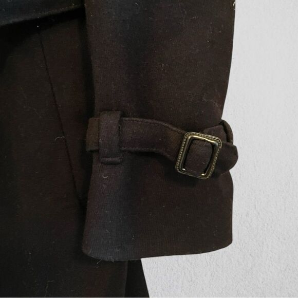 Vintage Pierre Balmain navy wool military coat - Picture 4 of 13